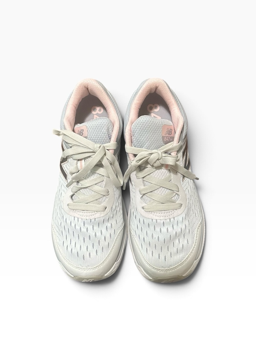 New Balance Women's Gray and Pink Walking Shoes ROLLBAR Stability WW847